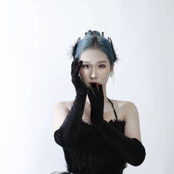 白睿凝的微模卡作品