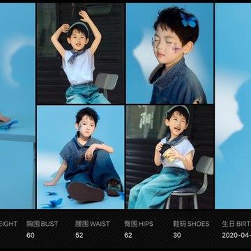 小糯米的微模卡作品