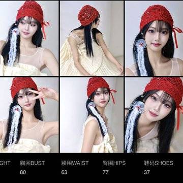 张若晨的微模卡作品