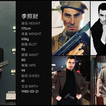 李照财的微模卡作品