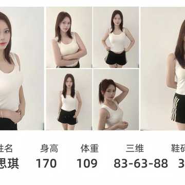 未来雨桐的微模卡作品
